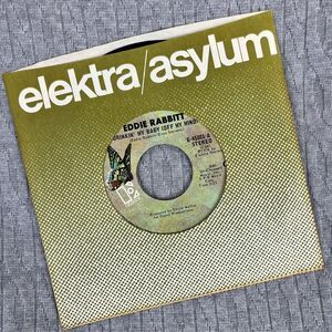 What is 45 RPM record‎ Eddie rabbit 1976 Electra records